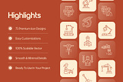 Animated Engineering Icon Set, an Outline Icon by Prosymbols (Thumbnail 2 of 5)
