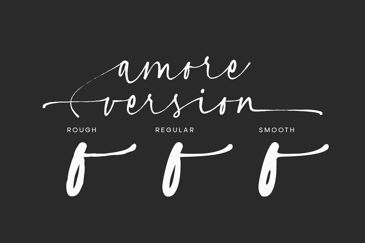 Amore Signature, a Script Font by Cititype (Photo 4 of 19)