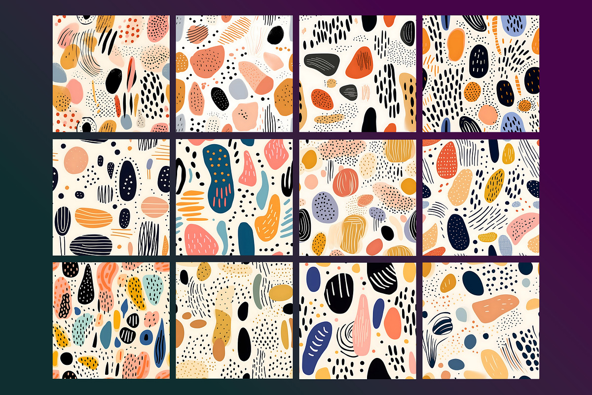 Abstract Boho Seamless Pattern, a Pattern Graphic by Forhadx5 (Photo 9 of 11)