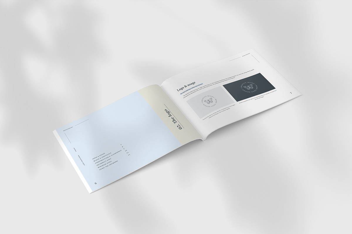 Brand Guidelines Bundle, a Brochure Template by Imagination Area (Photo 19 of 22)