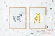 2 Wood Frames Mockup, Kids room, a Product Mockup by MoMockups (Thumbnail 3 of 3)