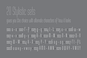 MB Narrow, a Sans Serif Font by Ben Burford Fonts (Thumbnail 3 of 4)