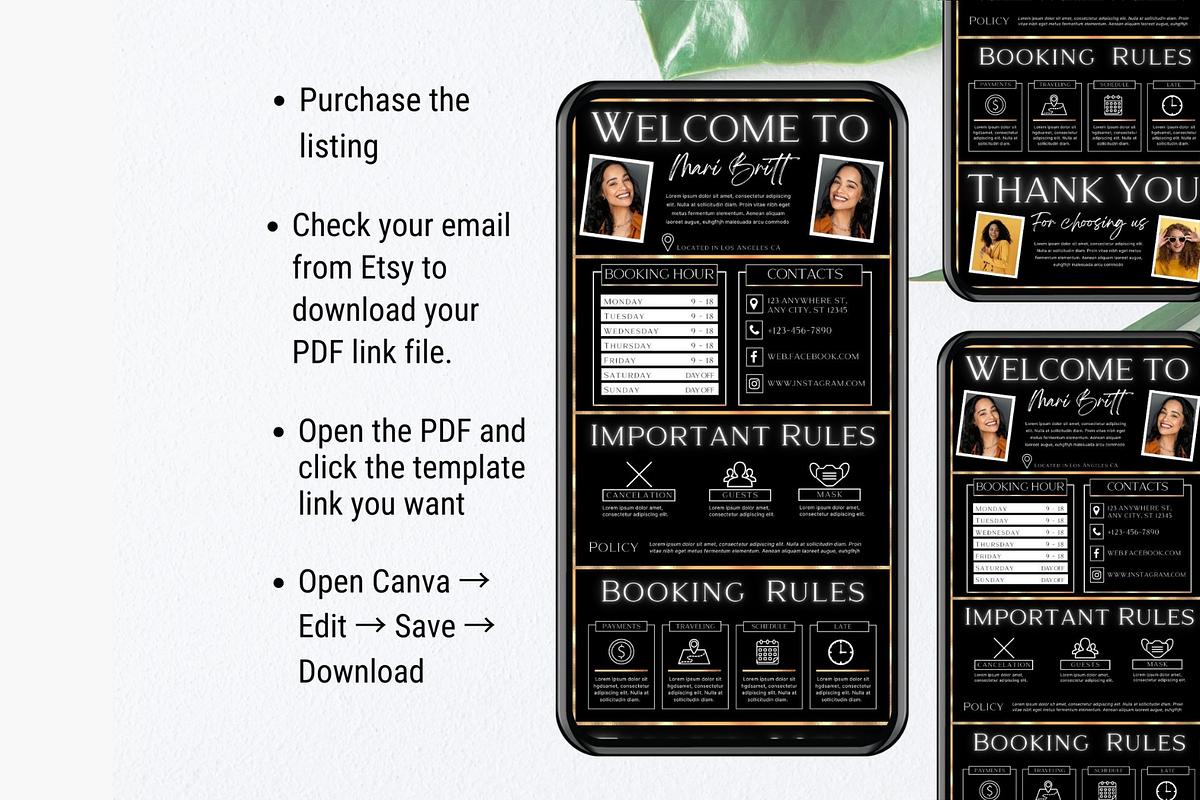 Acuity Scheduling Template, a Templates & Theme by TimCanvaTemplate (Photo 4 of 4)