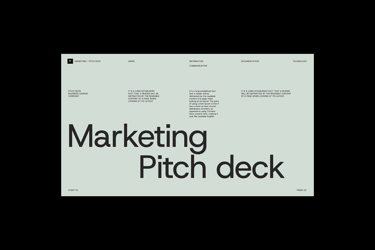 Marketing Pitch Deck PowerPoint, a Presentation Template by Creatorism (Photo 2 of 9)