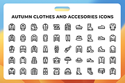 Autumn Clothes And Accesories Icons, a Duotone Icon by Wencory (Thumbnail 1 of 3)