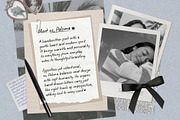 xo, Paloma - Handwritten Font Duo, a Handwritten Font by Dina Mae (Thumbnail 2 of 13)