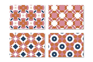 STIANO Geometric Seamless Patterns.