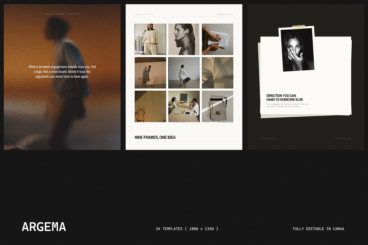 ARGEMA | Social Media Kit, a Social Media Template by The Muza (Photo 1 of 8)