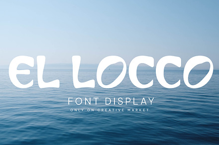 El Locco - Display Font, a Font by Fontcastle