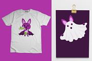 Halloween bats, an Animal Illustration by Ligrenok Art (Thumbnail 4 of 4)