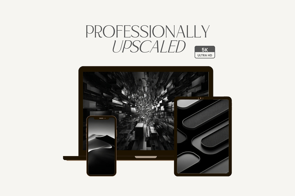 Phantom Noir Wallpapers, a Wallpaper Graphic by HipFonts (Photo 6 of 10)