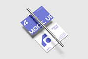 Realistic Business Card Mockup, an Advertising Mockup by Graphic Deal (Thumbnail 5 of 6)