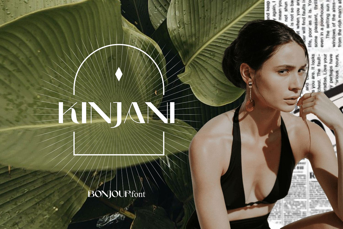 Bonjour Modern Bold Sans Serif, a Sans Serif Font by WhymoreArt (Photo 5 of 7)