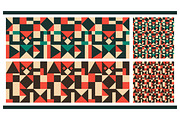 Abstract Geometric Seamless Patterns, a Pattern Graphic by Creative Backgrounds (Thumbnail 1 of 4)