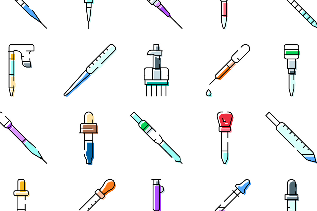 Laboratory dropper pipette tools, an Object Graphic by pikepicture (Photo 3 of 3)