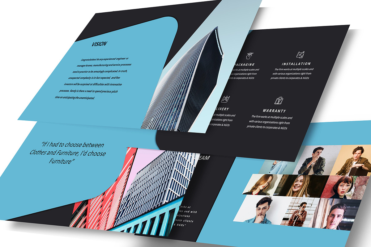 Pitch Deck Architecture GoogleSlides, a Presentation Template by temphall (Photo 2 of 7)