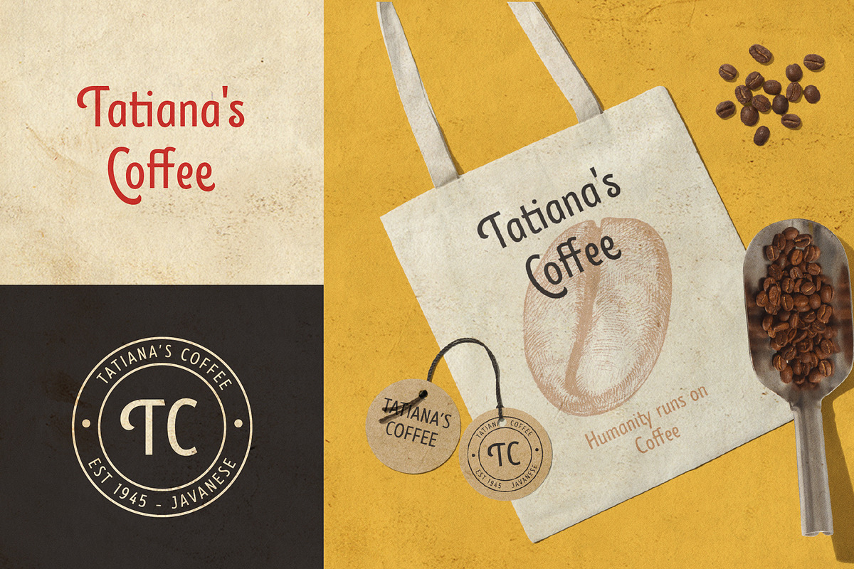 Burma Vintage Font Collection preview 4