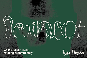 Brainrot TM – Raw Scribble, a Handwritten Font by Type Mania