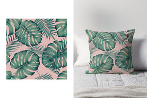 Detailed Tropical Leaves