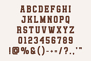 Baseball College – Varsity Sports, a Slab Serif Font by Limited.studio (Thumbnail 5 of 5)