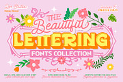 The Beautiful Lettering Collection, a Script Font by Vintage Division (Thumbnail 1 of 25)
