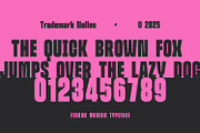 Ferron – Bold Sans (9 Widths), a Sans Serif Font by Nollev (Thumbnail 10 of 10)