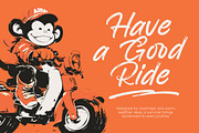 Backline Marker Texture Brush Font, a Script Font by Letterena Studios Script (Thumbnail 8 of 20)