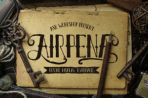 Airpena Rustic Font