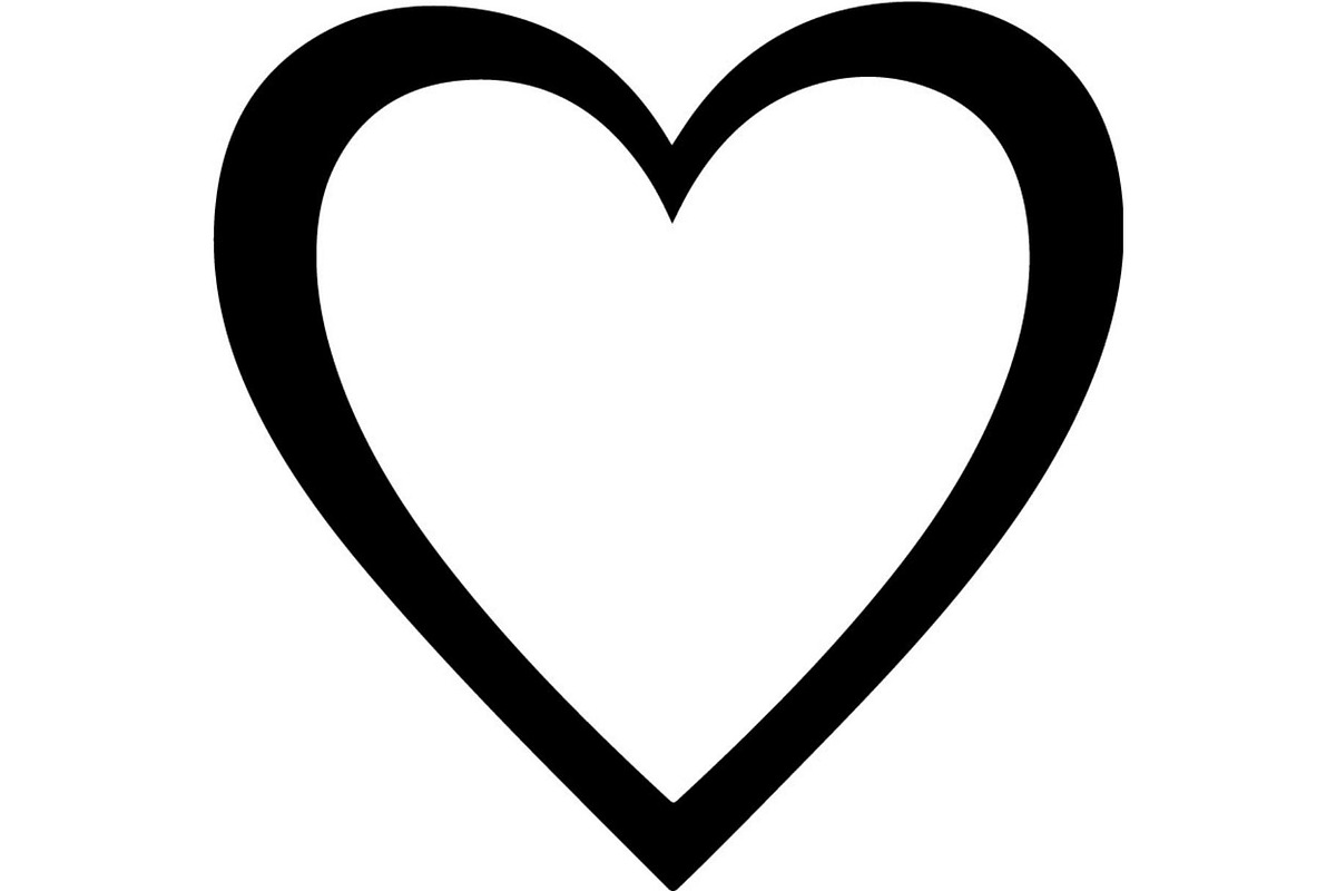 Heart Outline Silhouette, an Object Graphic by Creativeshirt (Photo 13 of 19)