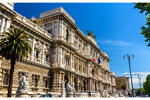 Palace of justice in rome stock photo containing palace and rome, an Architecture Photo by Leonid Andronov