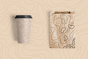 Pattern Topographic Map, a Pattern Graphic by Thirtypath Studio (Thumbnail 2 of 5)