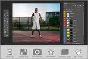 Basketball Player Mockup PSD, a Product Mockup by Bruno's Shop (Thumbnail 3 of 4)