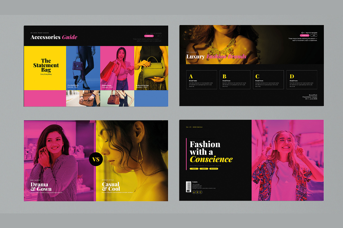 Luxury Brand Presentation Template, a Presentation Template by MightyDesign (Photo 4 of 7)