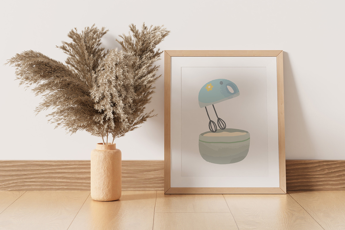 Cute Baking elements illustration, an Object Illustration by RizkaNurfazrina (Photo 5 of 7)