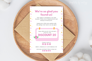 Cute Small Business Thank You Card, a Card Template by Elegant_Studio44 (Thumbnail 3 of 4)