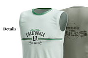 Sleeveless Shirt Animated Mockup, a Shirt Mockup by rebrandy (Thumbnail 10 of 11)