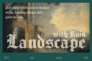 CS Bristol Stitched, a Blackletter Font by Craft Supply Co. (Thumbnail 5 of 8)