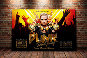 Punk Rock Party Flyer Template, a Flyer Template by MergeIdea (Thumbnail 3 of 3)