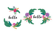 Fancy Tropical flower and leaf, a Decorative Illustration by MooBeer (Thumbnail 6 of 10)