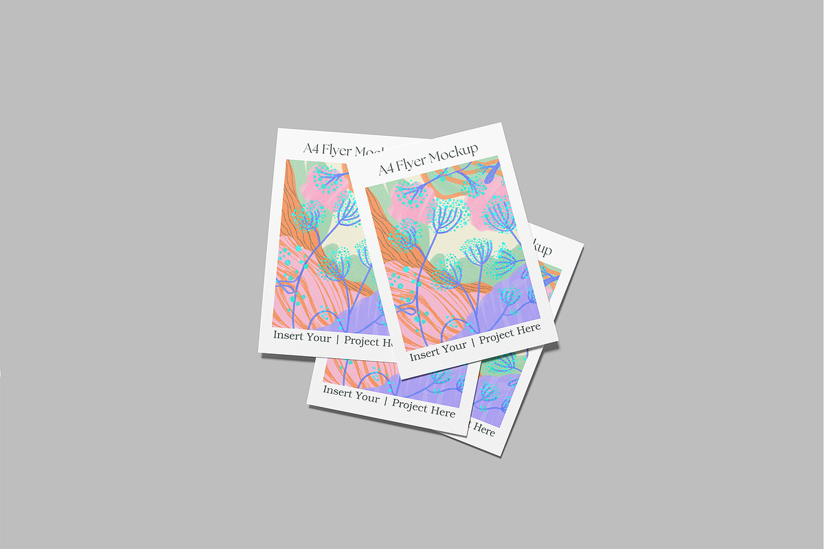 A4 Flyer Mockup, an Advertising Mockup by rizalamora (Photo 10 of 13)