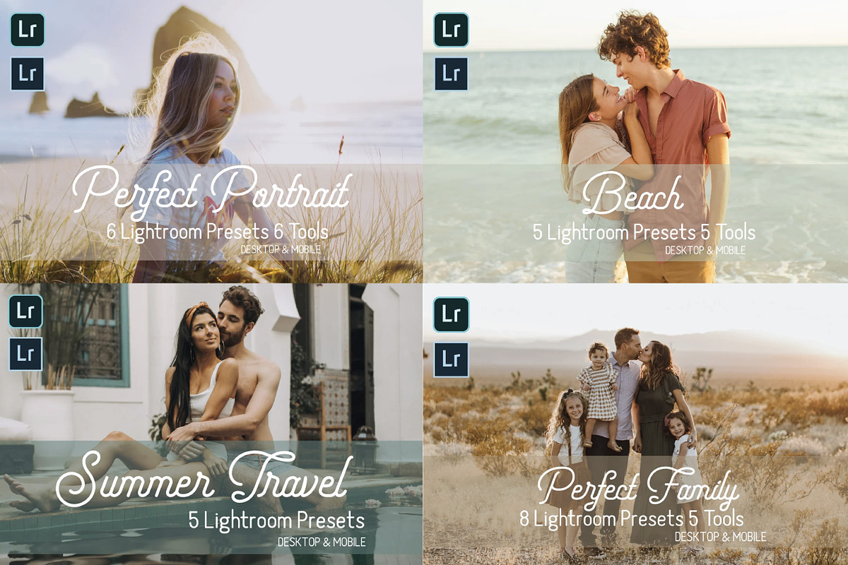 Premium Collection Lightroom Presets, an Action Add-On by Jake & Meg (Photo 2 of 9)