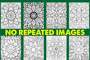 250 Mandala Coloring Pages, a Decorative Illustration by Design Station (Thumbnail 5 of 7)
