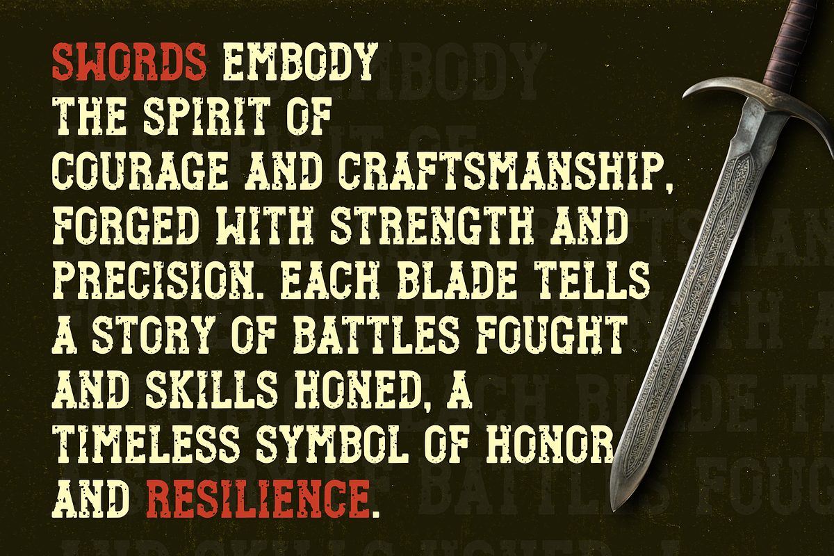 Rough Company, a Slab Serif Font by RADesigns21 (Photo 4 of 7)