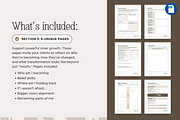 Fillable Reflection Journal Workbook, a Presentation Template by Our Polished Pages (Thumbnail 14 of 20)