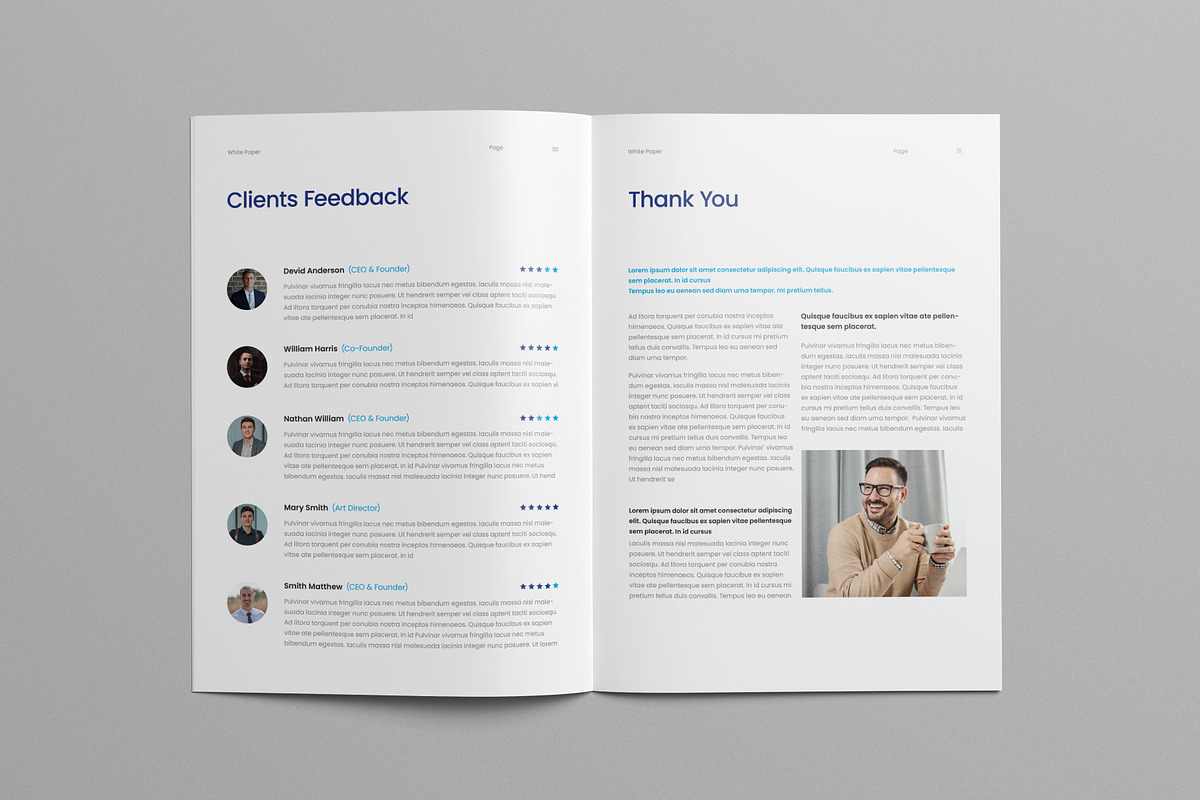 White Paper Template | Word & Canva, a Brochure Template by HiveArts (Photo 12 of 13)