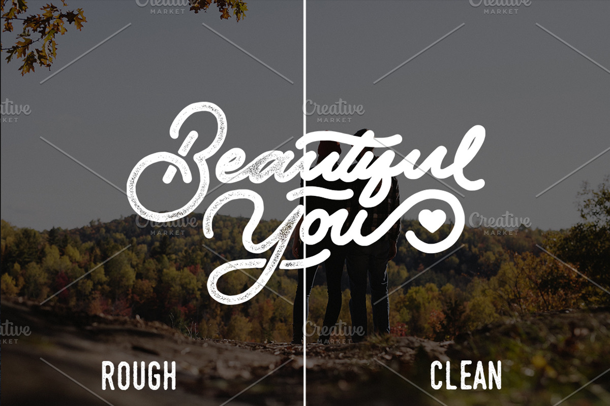 Lettering Love Quotes Bundle 30% OFF, a Texture Illustration by Davihero (Photo 12 of 14)