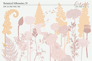 Pink garden flowers, a Decorative Illustration by Collection by VY (Thumbnail 8 of 10)