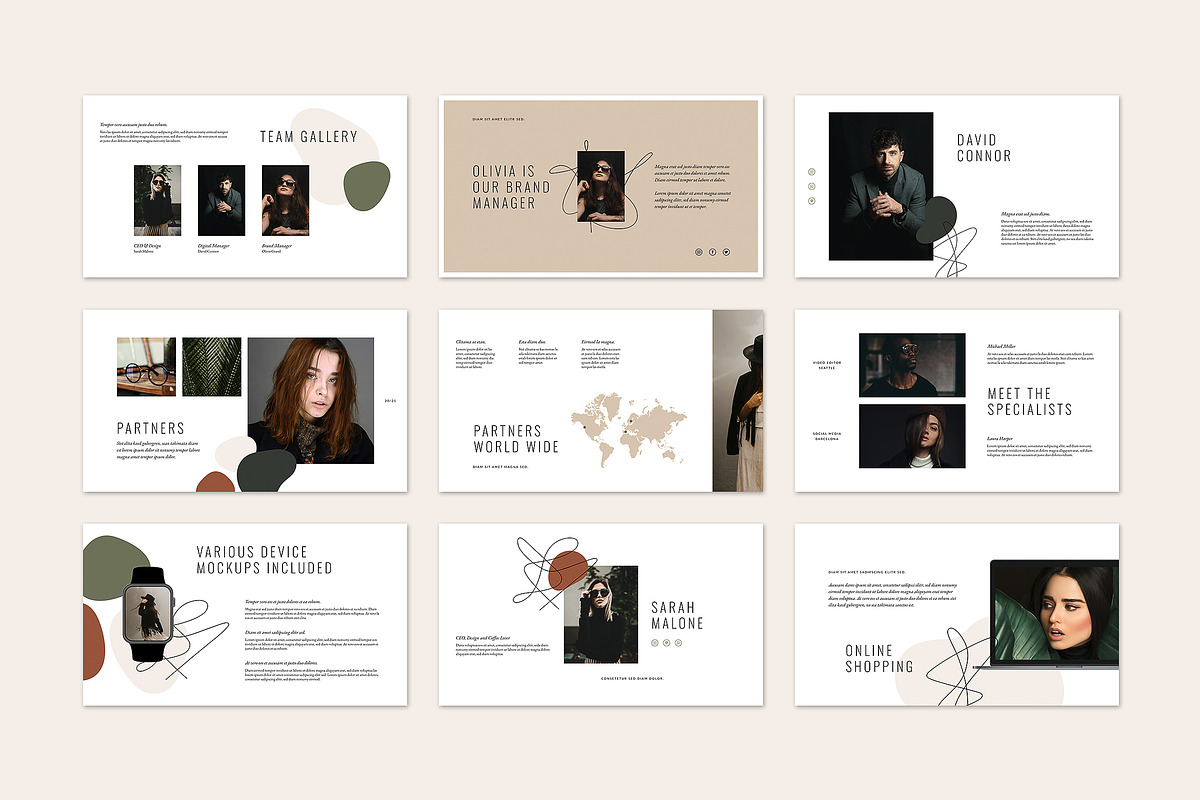HAZEL Keynote Template, a Presentation Template by AgataCreate (Photo 8 of 13)