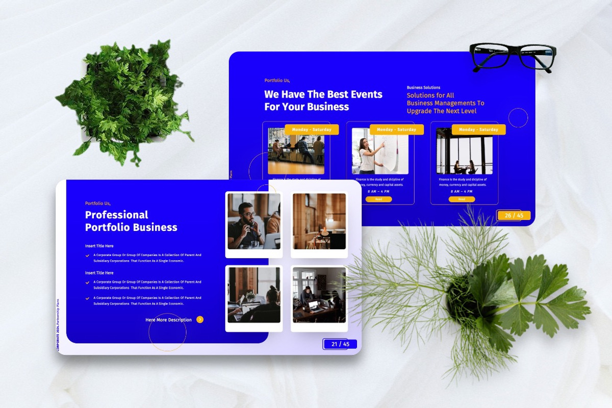 Crufes - Corporate Keynote Template, a Presentation Template by Dhabee (Photo 3 of 7)