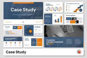Case Study PowerPoint Presentation, a Presentation Template by Premast